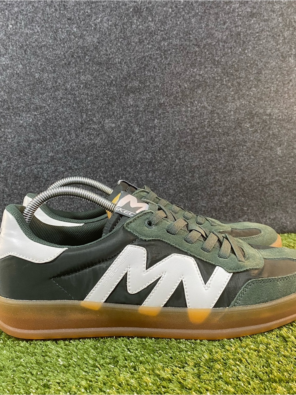 Skechers Mark Nason New Wave Cup The Rally Men's Size 10.5 Dark Green 210780